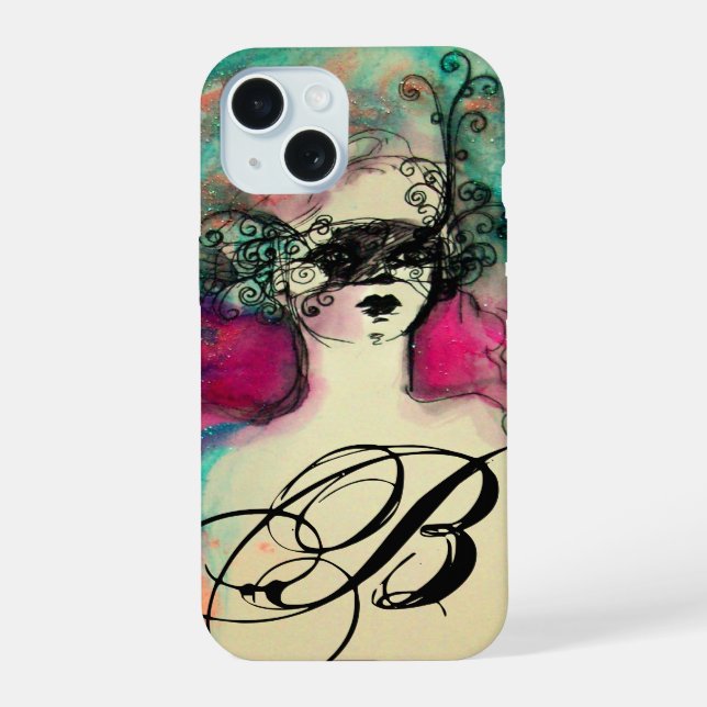 CHARM MONOGRAM IPHONE CASE (Back)