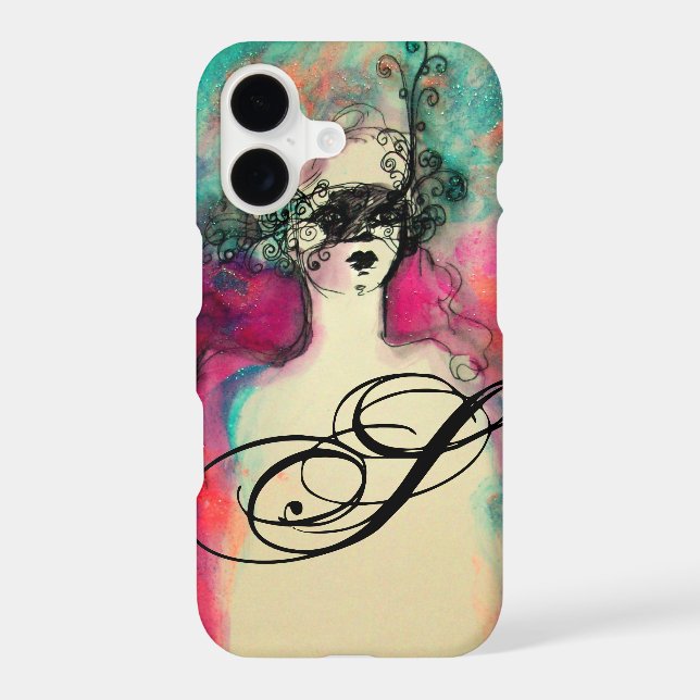 CHARM MONOGRAM IPHONE CASE (Back)