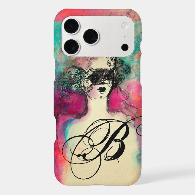 CHARM MONOGRAM IPHONE CASE (Back)