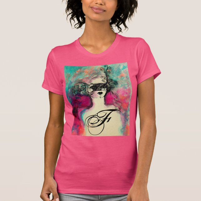 CHARM MONOGRAM / Mysterious Beauty T-Shirt (Front)