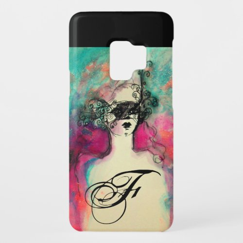 CHARM MONOGRAM  Mysterious Beauty with Mask Case_Mate Samsung Galaxy S9 Case
