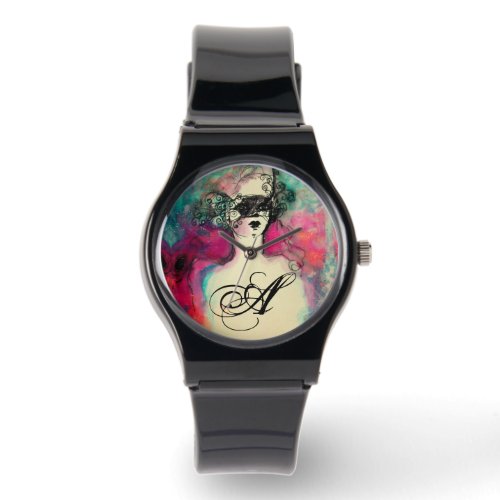 CHARM MONOGRAM  Mysterious Beauty with Mask Watch