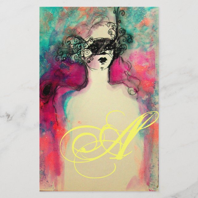 CHARM MONOGRAM STATIONERY (Front)