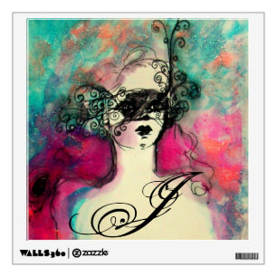 CHARM MONOGRAM WALL DECAL