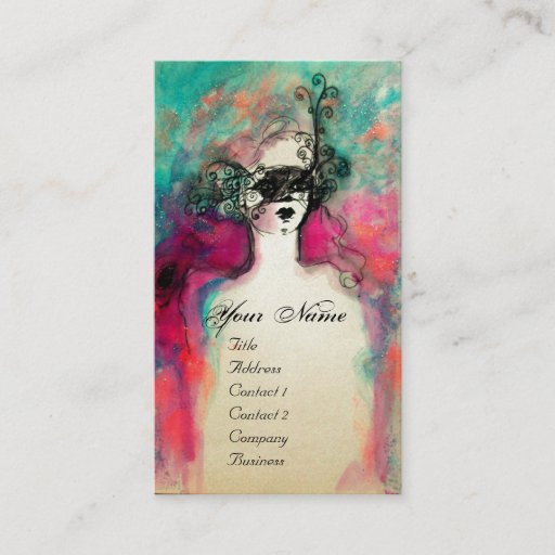 Customizable CHARM MONOGRAM,White Pearl Paper Business Card Templates