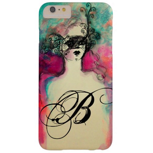 CHARM  MYSTERIOUS BEAUTY MONOGRAM BARELY THERE iPhone 6 PLUS CASE