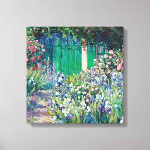 Charmed Entry _ Monets House Canvas Print