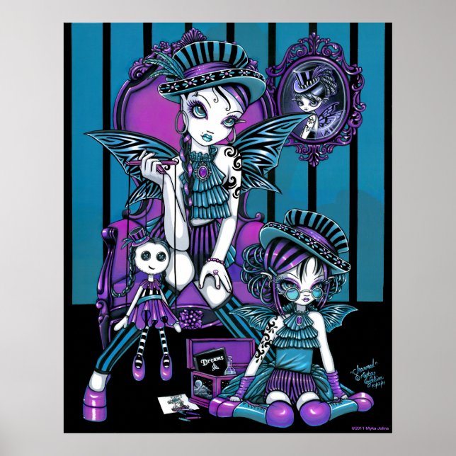 "Charmed" Gothic Couture Magical Fairy Poster (Front)