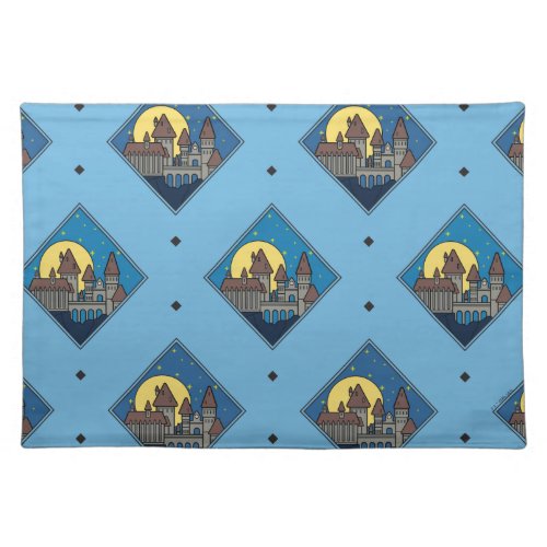 Charmed HOGWARTS CASTLE Diamond Pattern Cloth Placemat