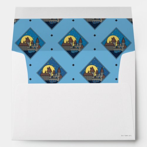 Charmed HOGWARTSâ CASTLE Diamond Pattern Envelope