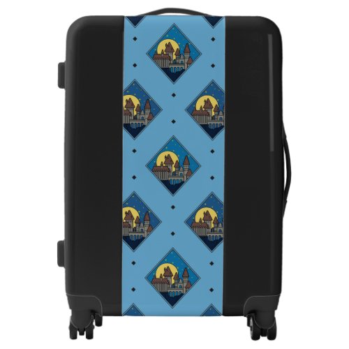 Charmed HOGWARTS CASTLE Diamond Pattern Luggage