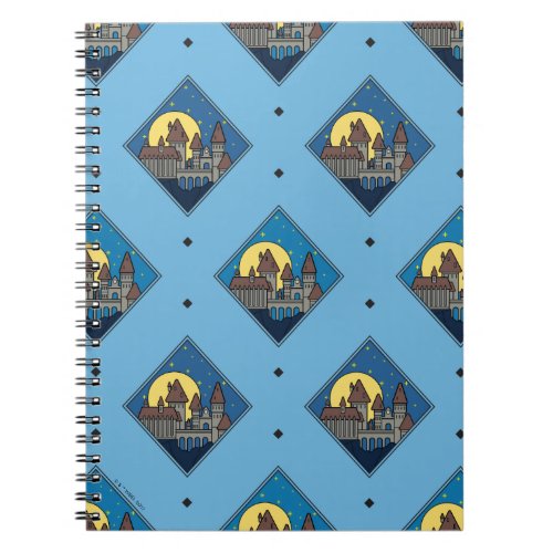 Charmed HOGWARTS CASTLE Diamond Pattern Notebook