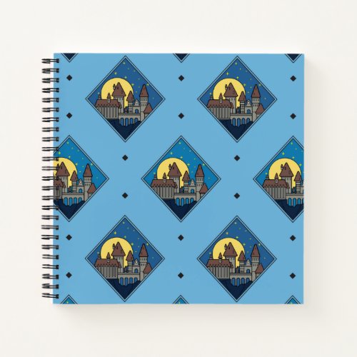 Charmed HOGWARTS CASTLE Diamond Pattern Notebook