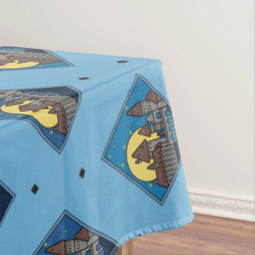 Charmed HOGWARTS CASTLE Diamond Pattern Tablecloth