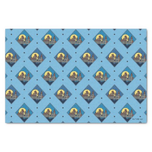 Charmed HOGWARTS CASTLE Diamond Pattern Tissue Paper