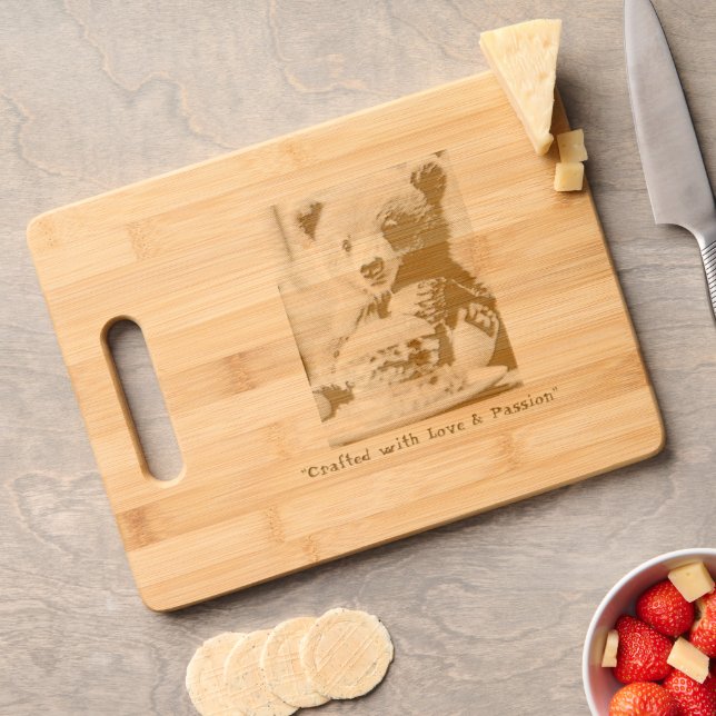 "Charmed Kitchen: Custom Cutting Board Delight" (Cheese)