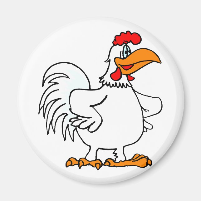 Charmichael Chicken Magnet (Front)