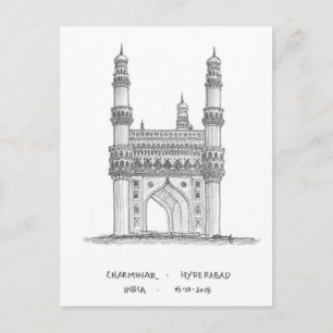 Charminar, Hyderabad, India Postcard
