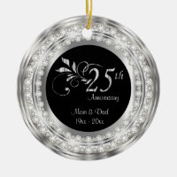 Charming 25th Silver Wedding Anniversary