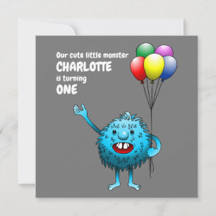 Charming and Adorable Little Creature Invitation