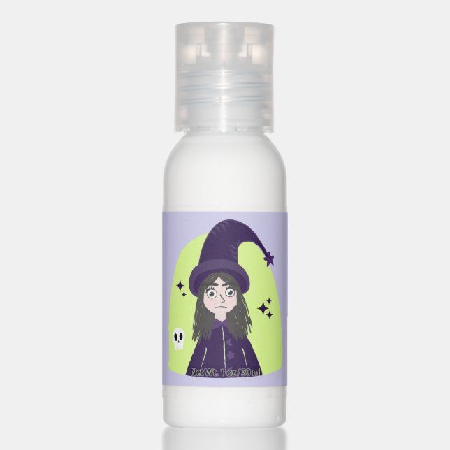 Charming Angry Cute Witch Hand Lotion (Front)