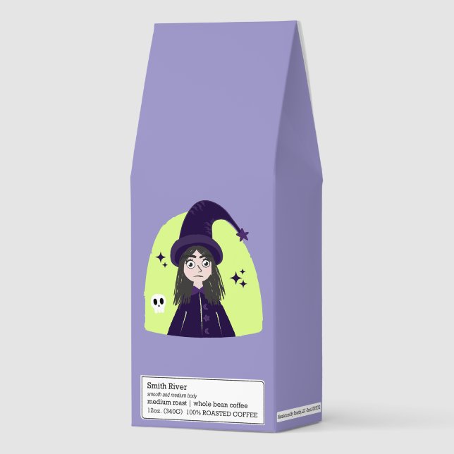 Charming Angry Cute Witch Roasted Coffee (Front)