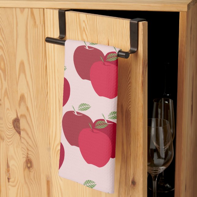 Charming Apple Mark Print Towels for Every Kitchen (Thirds Fold)