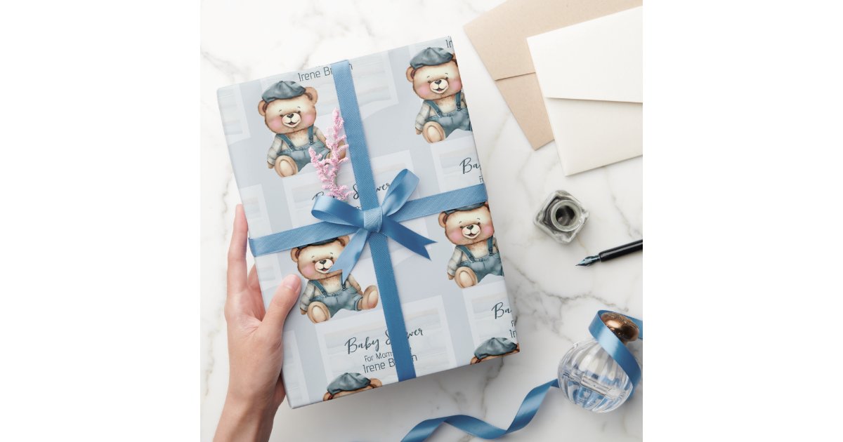 Charming Baby Shower Gift Wrap | Zazzle