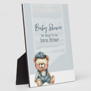 Charming Baby Shower Tabletop Plaque with Easel
