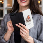 Charming Backyard Robin, custom Samsung Galaxy S5 Wallet Case<br><div class="desc">Combine practical convenience with nature's heartwarming beauty in our Charming Backyard Robin Customizable Wallet Case! This dual-purpose accessory features a beautifully rendered watercolor robin on its exterior, capturing its vibrant spirit and gentle presence amidst artistic splatters. It's more than just phone protection; it's a portable piece of art that keeps...</div>