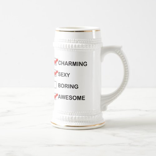Charming Beer Stein