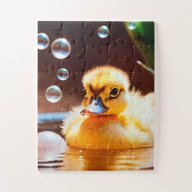 Charming Bubble Duckling Puzzle (Vertical)