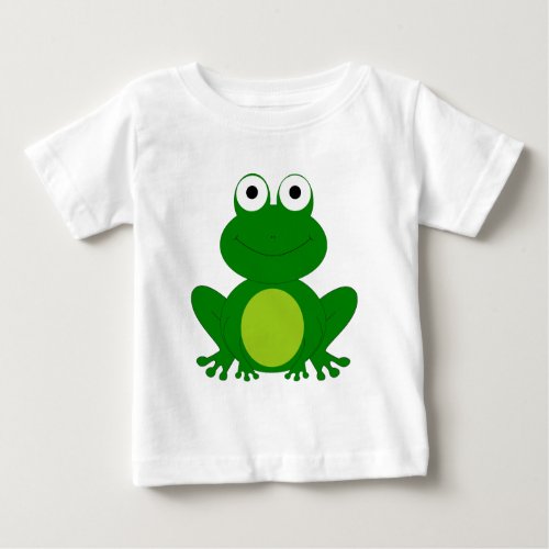 Charming cartoon frog baby T_Shirt