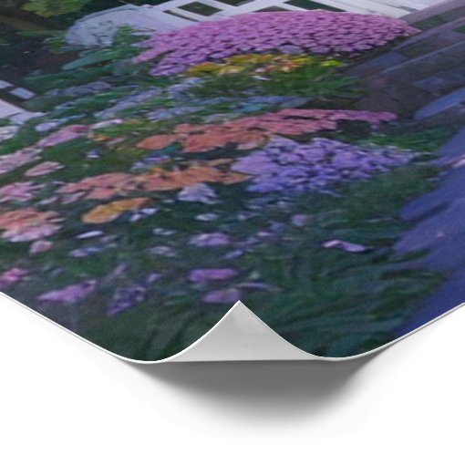 Charming Cherry Blossom Oasis Poster | Zazzle