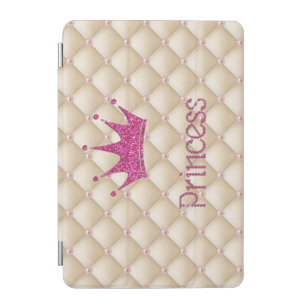 Charming Chic Pearls ,Tiara, Princess,Glittery iPad Mini Cover