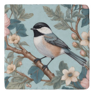 Charming Chickadee Bird Trivet