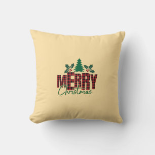 Charming Christmas Flannel Pillow – Add Seasonal S
