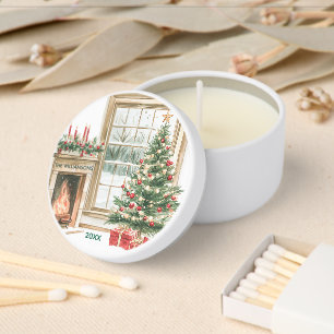 Charming Christmas Scene TreeGifts  Mini Candle Favors