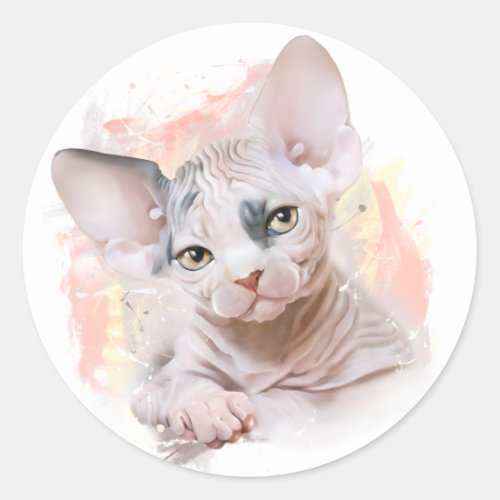 Charming Classic Round Sticker