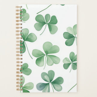 Charming Clover Patterns Planner