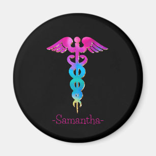 Charming & Colorful Medical Logo Design Magnet