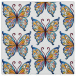 Charming Colorful Whimsical Butterfly Fabric
