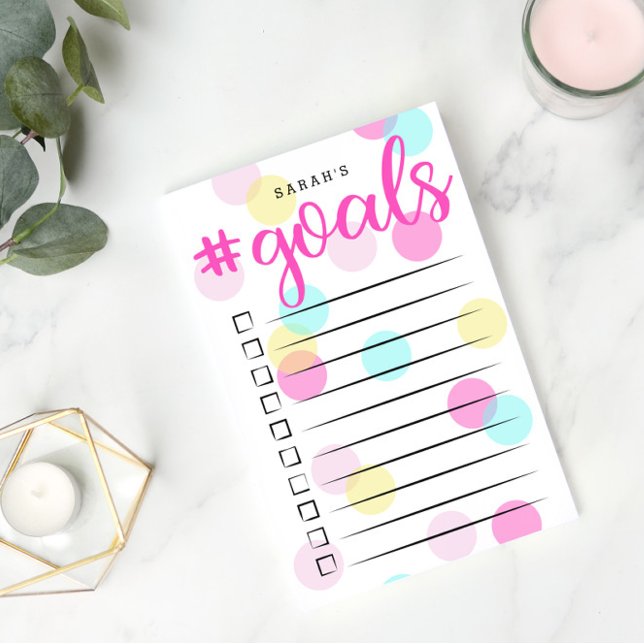 Charming Confetti To Do List | Custom Name Post-it Notes (Creator Uploaded)