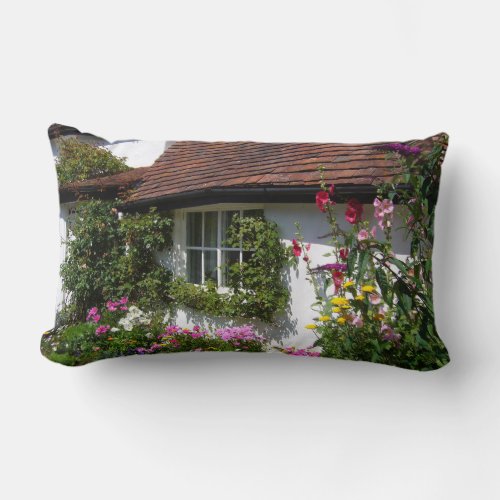 Charming Country Cottage  Lumbar Cushion