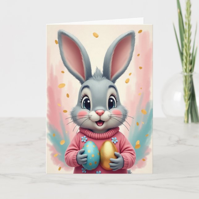 Charming Creature Easter Card (Front)