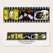 Charming critters bookmark (pack of 20) (Front & Back)