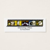 Charming critters bookmark (pack of 20) (Back)