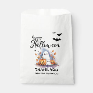 Charming Customizable Halloween Favor Bag