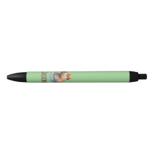 Charming Cute Capybara with Orange and Kids Name Pen