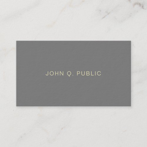 Charming Design Modern Professional Ultra Thick Business Card